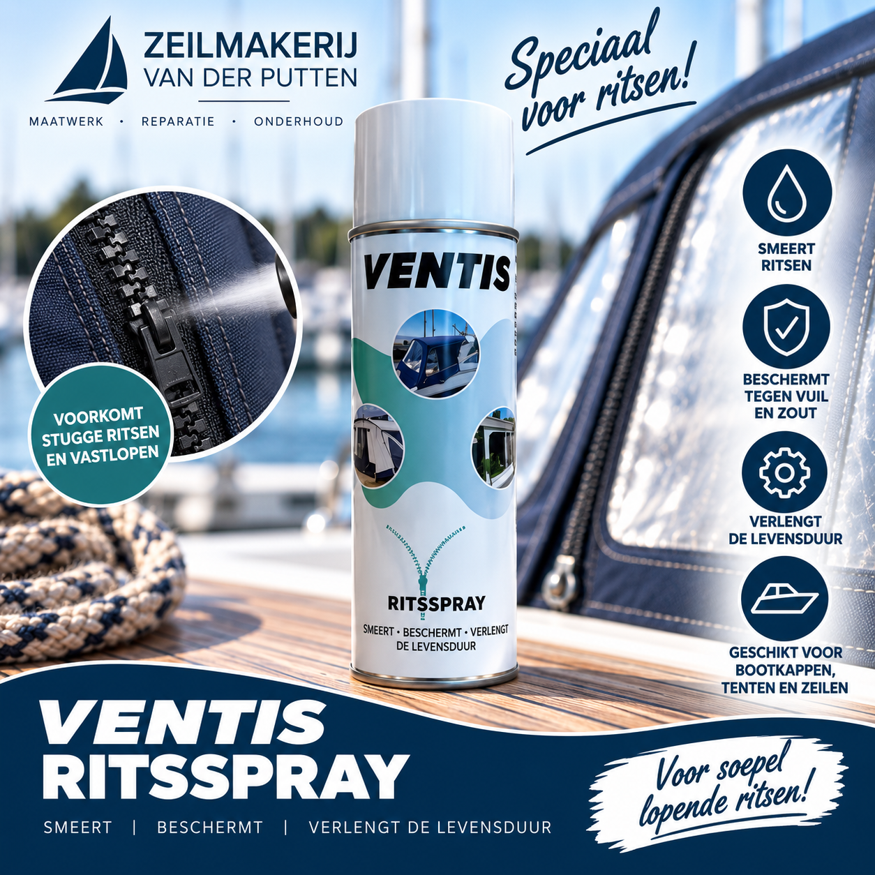 Ventis Ritsspray spuitbus 400ml