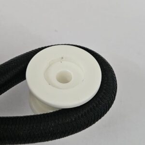Kunststof koordklem voor 8 mm elastisch koord Wit