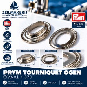 Tourniquetring klein 370 – Messing vernikkeld