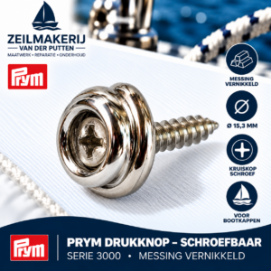 Prym drukknop – met kruiskopschroef