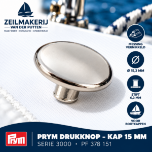 Prym drukknop – Kap 15,3 mm